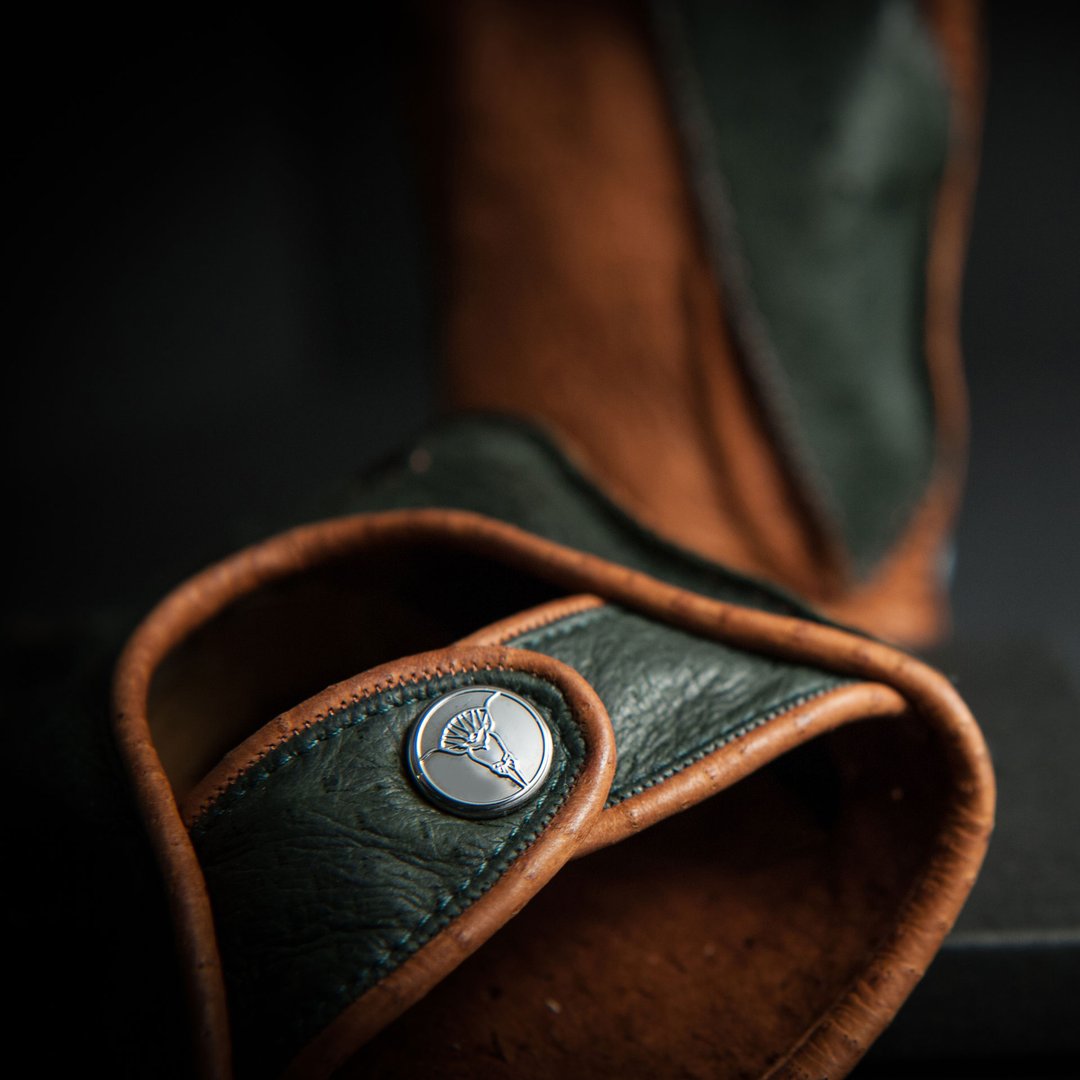 Corsa Verde Green Driving Gloves