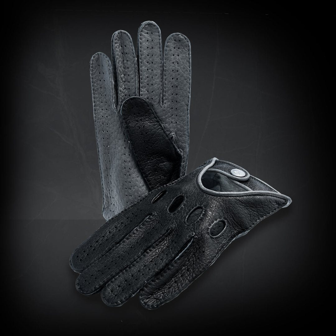 Classico Nero Black Driving Gloves