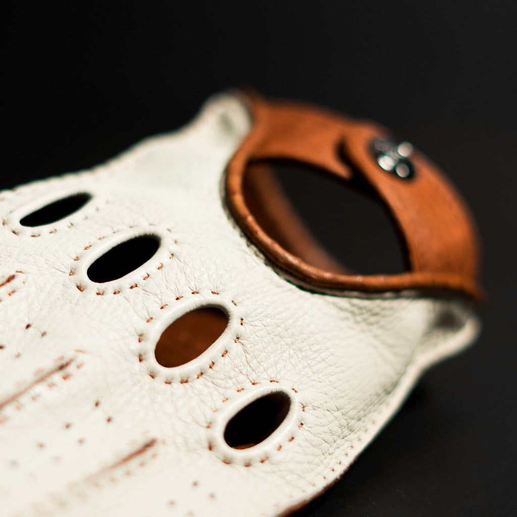 Bianco Hybrid driving gloves