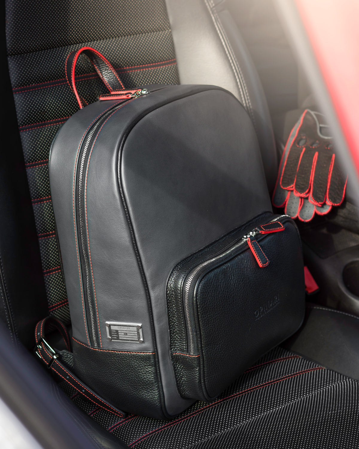 Tourer Backpack - Rosso Acceso