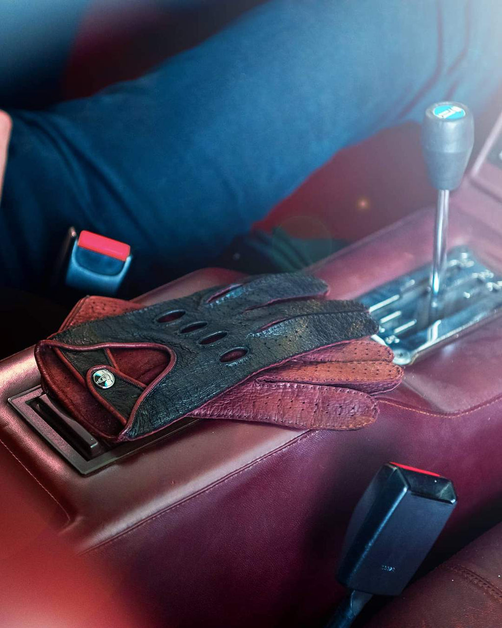 Bordeaux Driving Gloves - Made-to-order