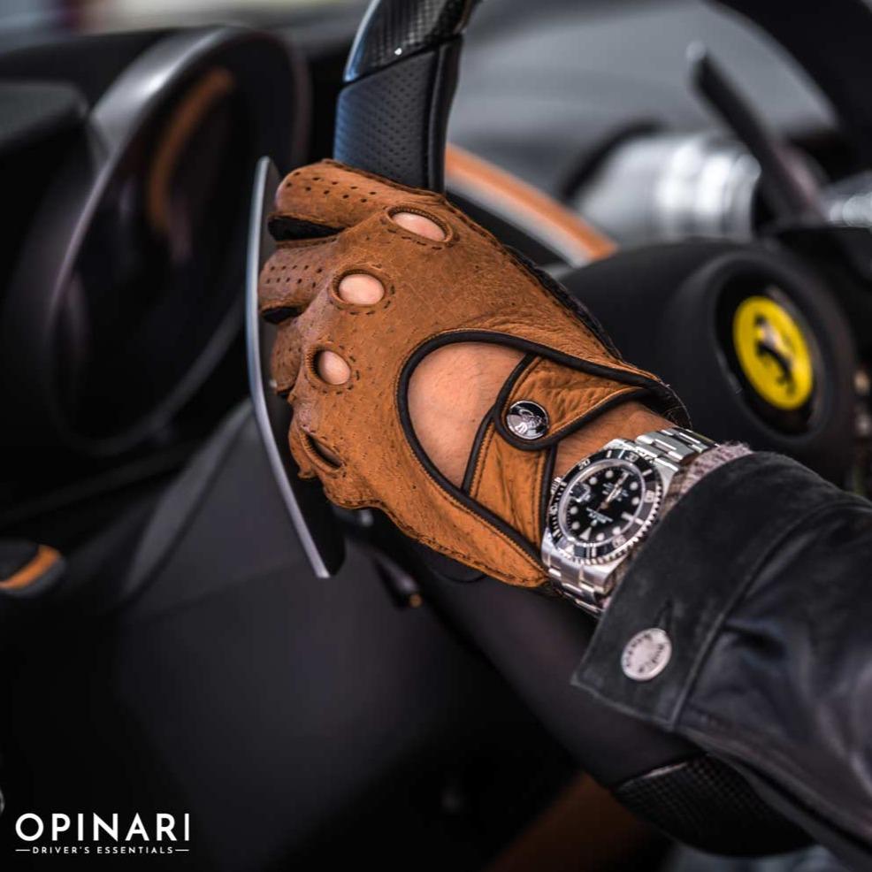 Classico Cuoio Brown Driving Gloves