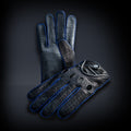 Azzurro Blue Driving Gloves